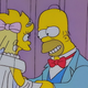 Lisa and Homer share a moment during “Lisa’s Wedding.”